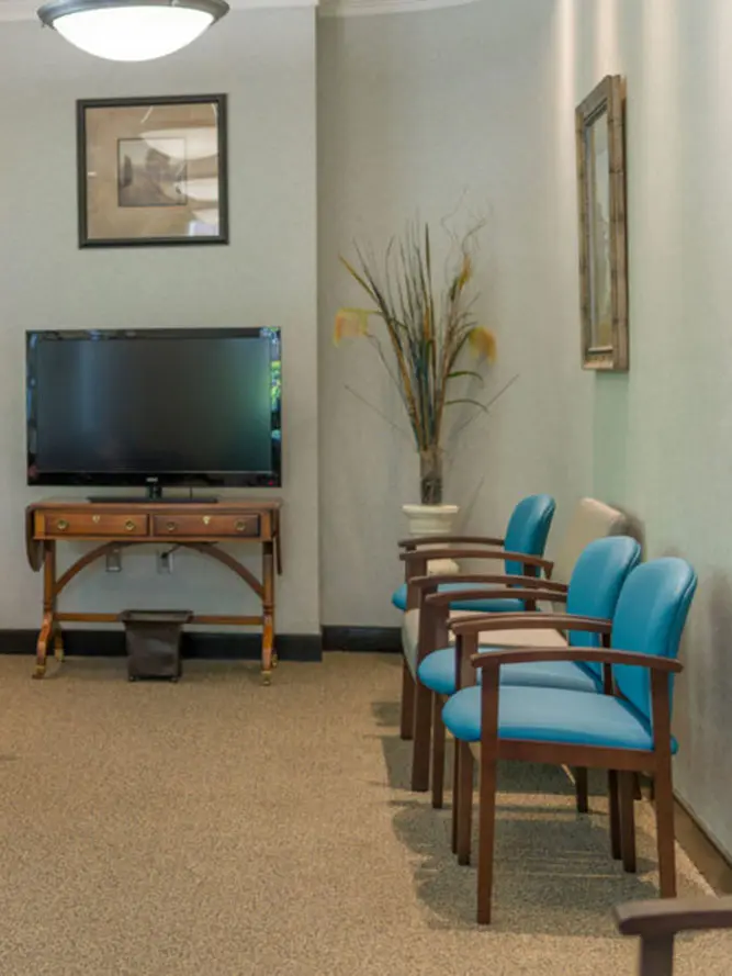 Waiting area at Vascular Tree